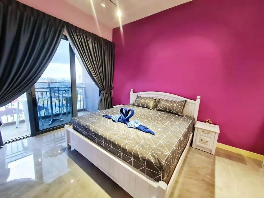 Sweetlavenderlovely#Seaview#Privatebathtub#Netflix#Freeparking#Onehall&Oneroomwithbalconys#Imperioresidence 말라카 0*,  말레이시아